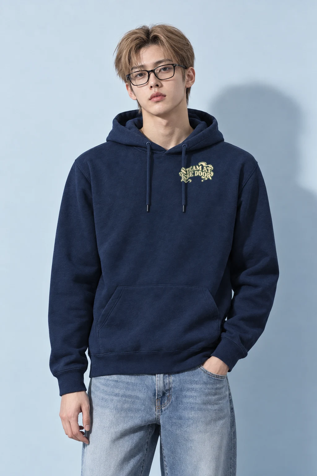 "Steam at the Door" Heavy Blend Unisex Pullover Hoodie
