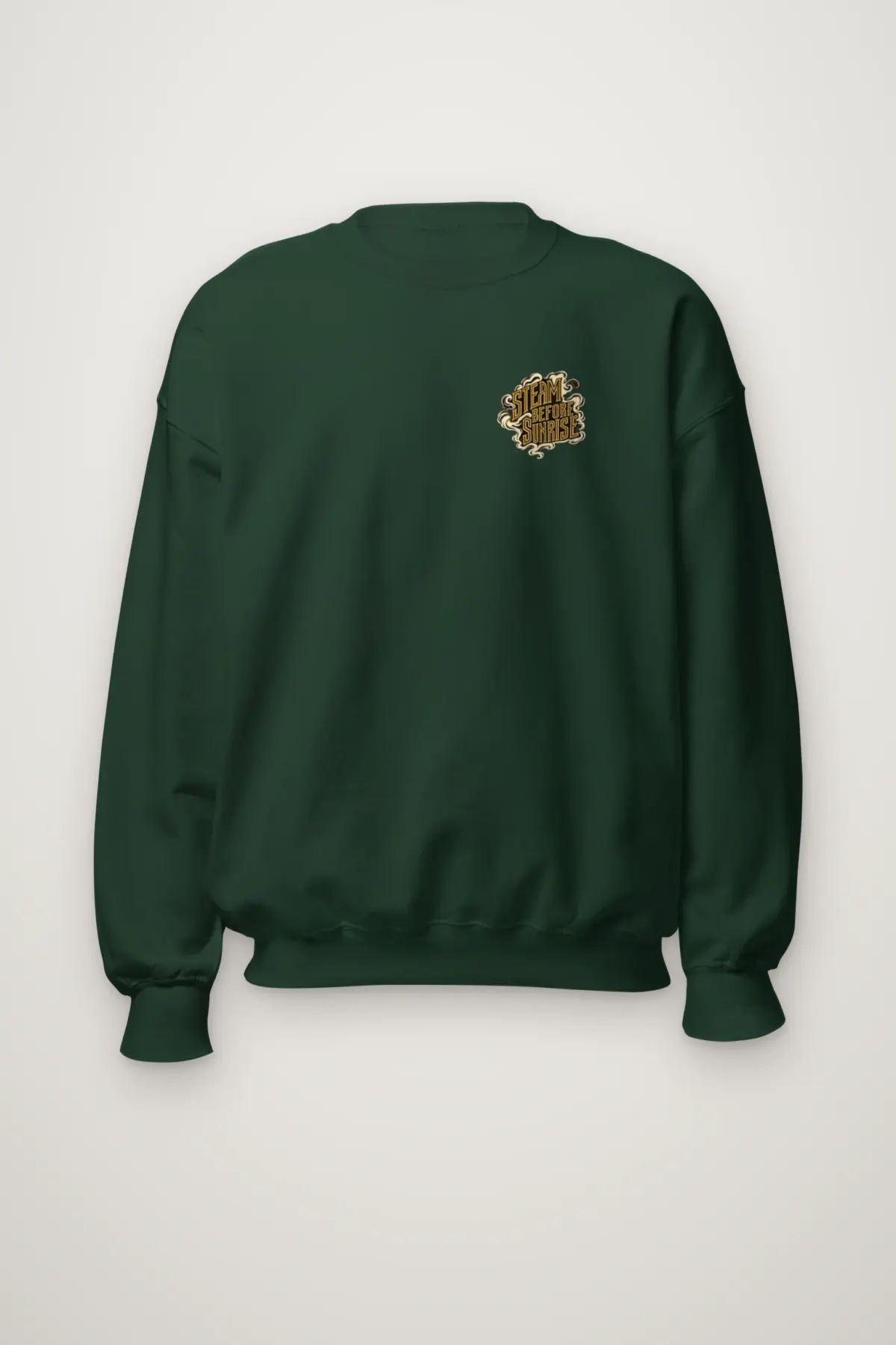 "Steam Before Sunrise Seoul" Heavy Blend Unisex Crewneck Sweatshirt