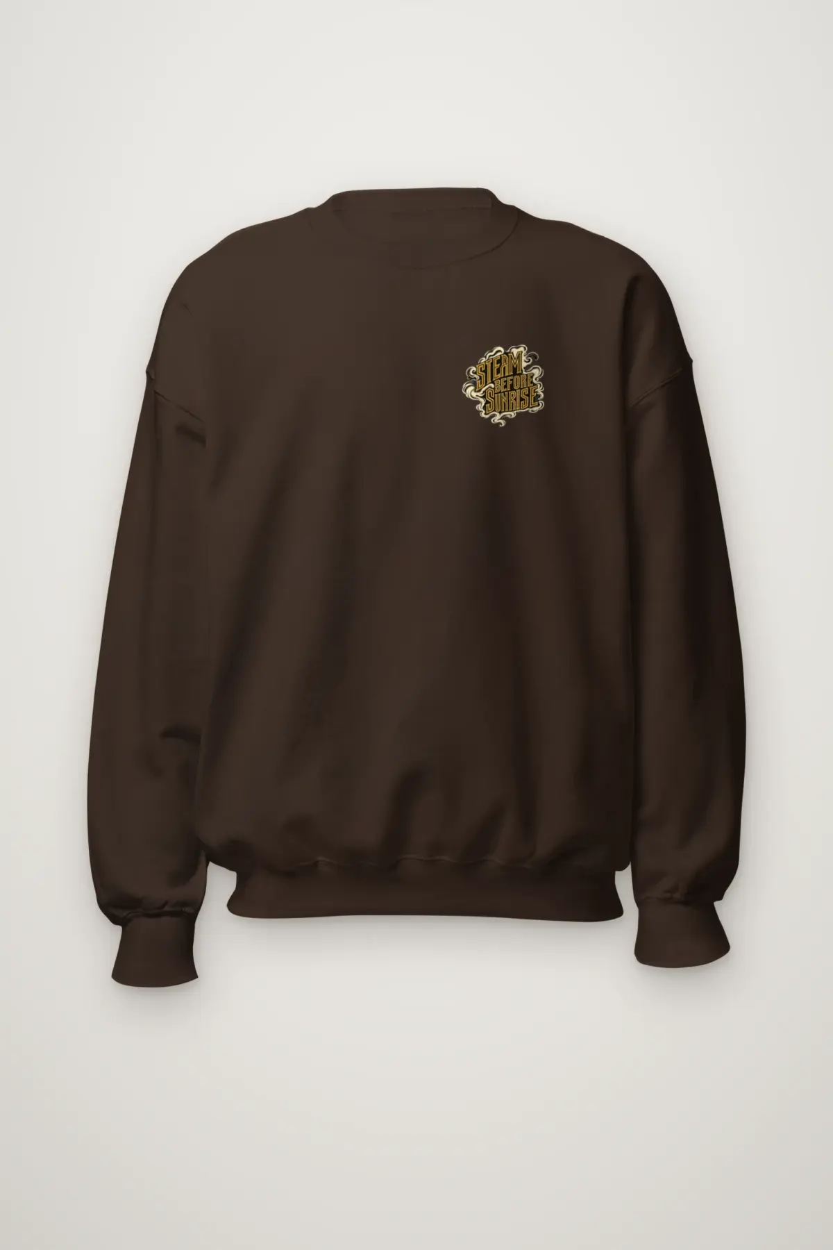 "Steam Before Sunrise Seoul" Heavy Blend Unisex Crewneck Sweatshirt