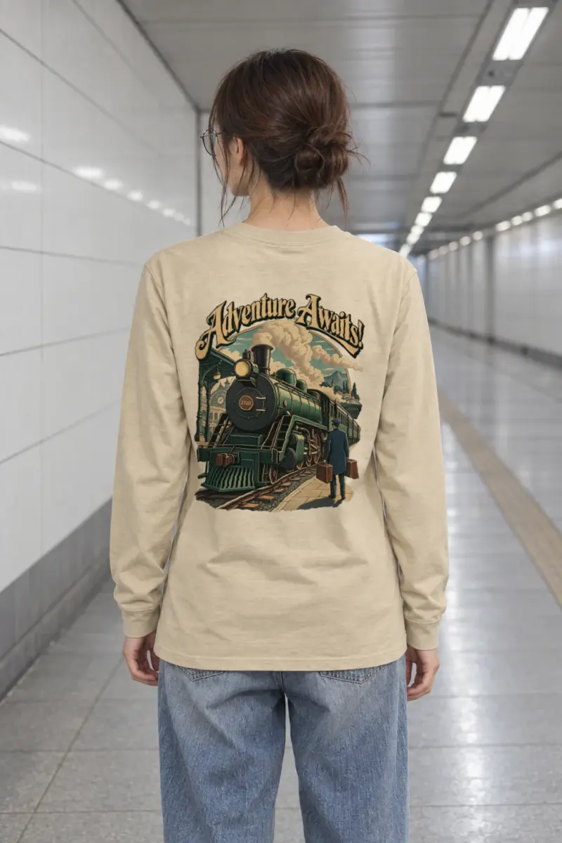 "Steamline Departure" Unisex Longsleeve T-shirt