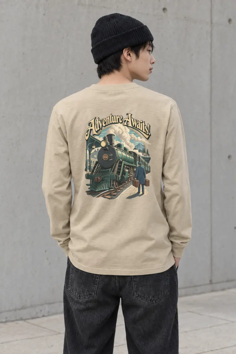 "Steamline Departure" Unisex Longsleeve T-shirt