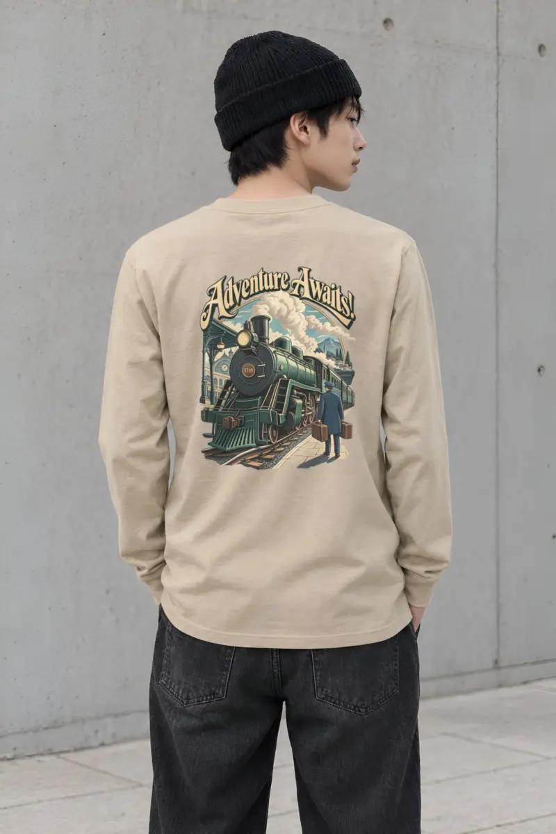 "Steamline Departure" Unisex Longsleeve T-shirt