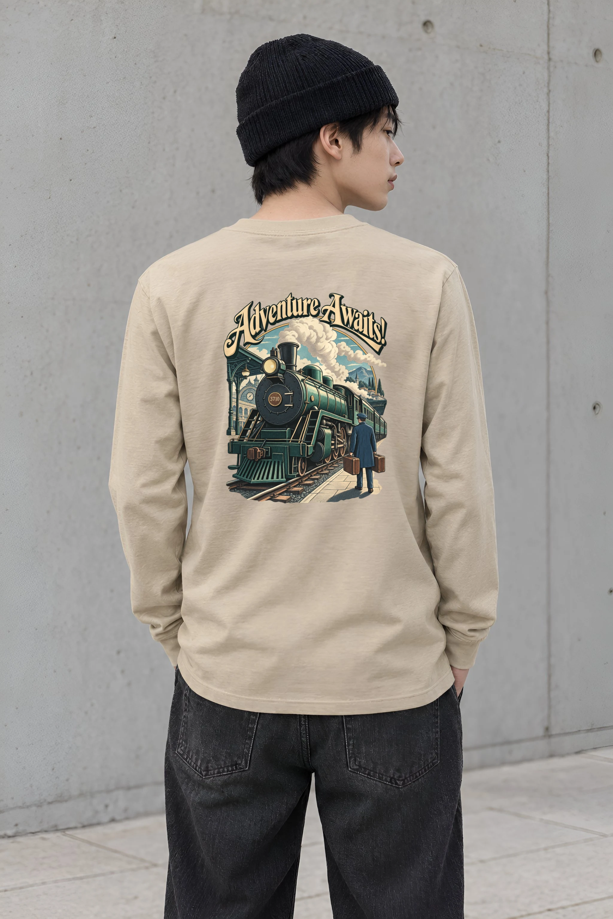 "Steamline Departure" Unisex Longsleeve T-shirt