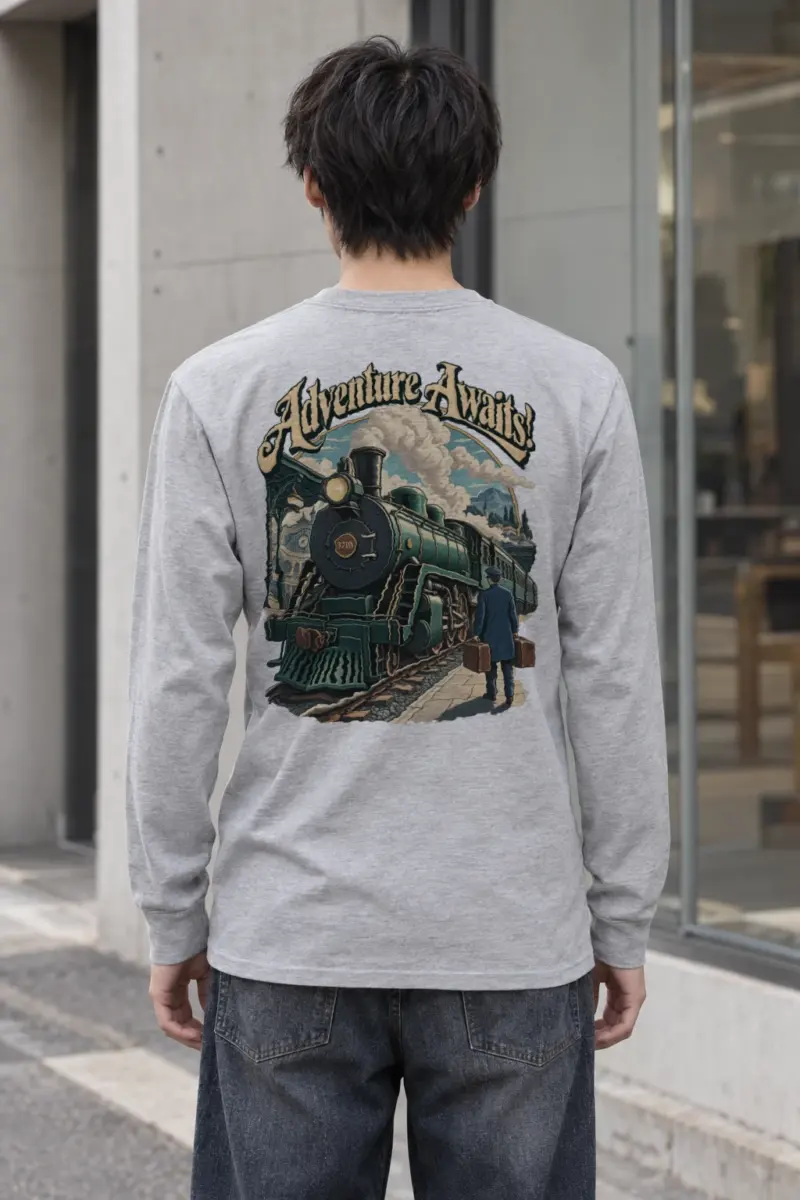 "Steamline Departure" Unisex Longsleeve T-shirt