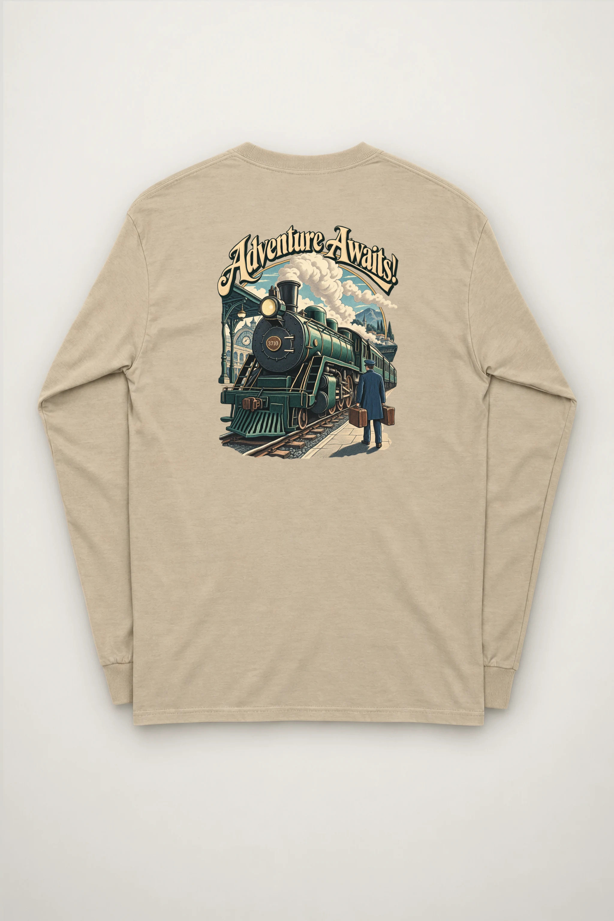 "Steamline Departure" Unisex Longsleeve T-shirt