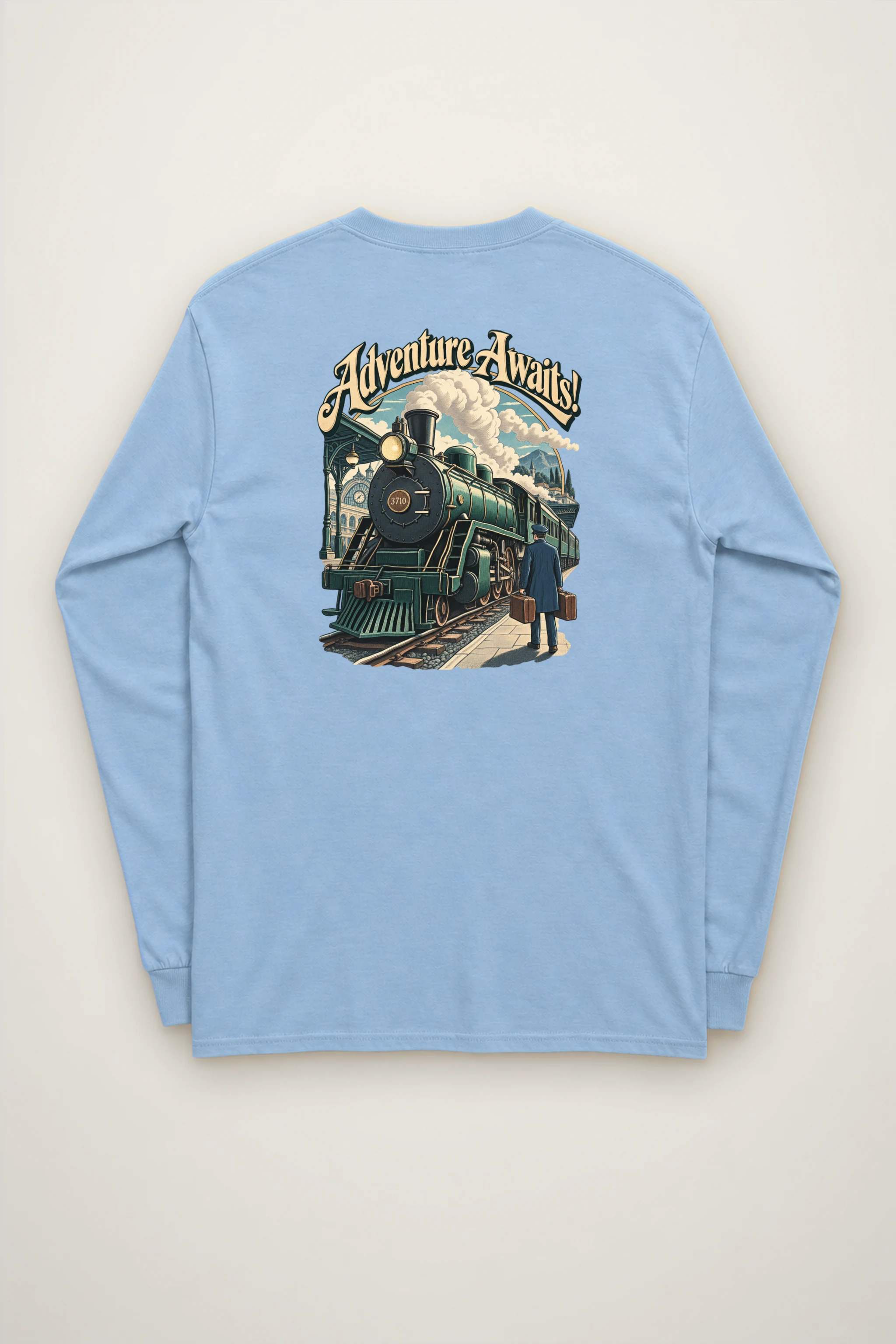 "Steamline Departure" Unisex Longsleeve T-shirt