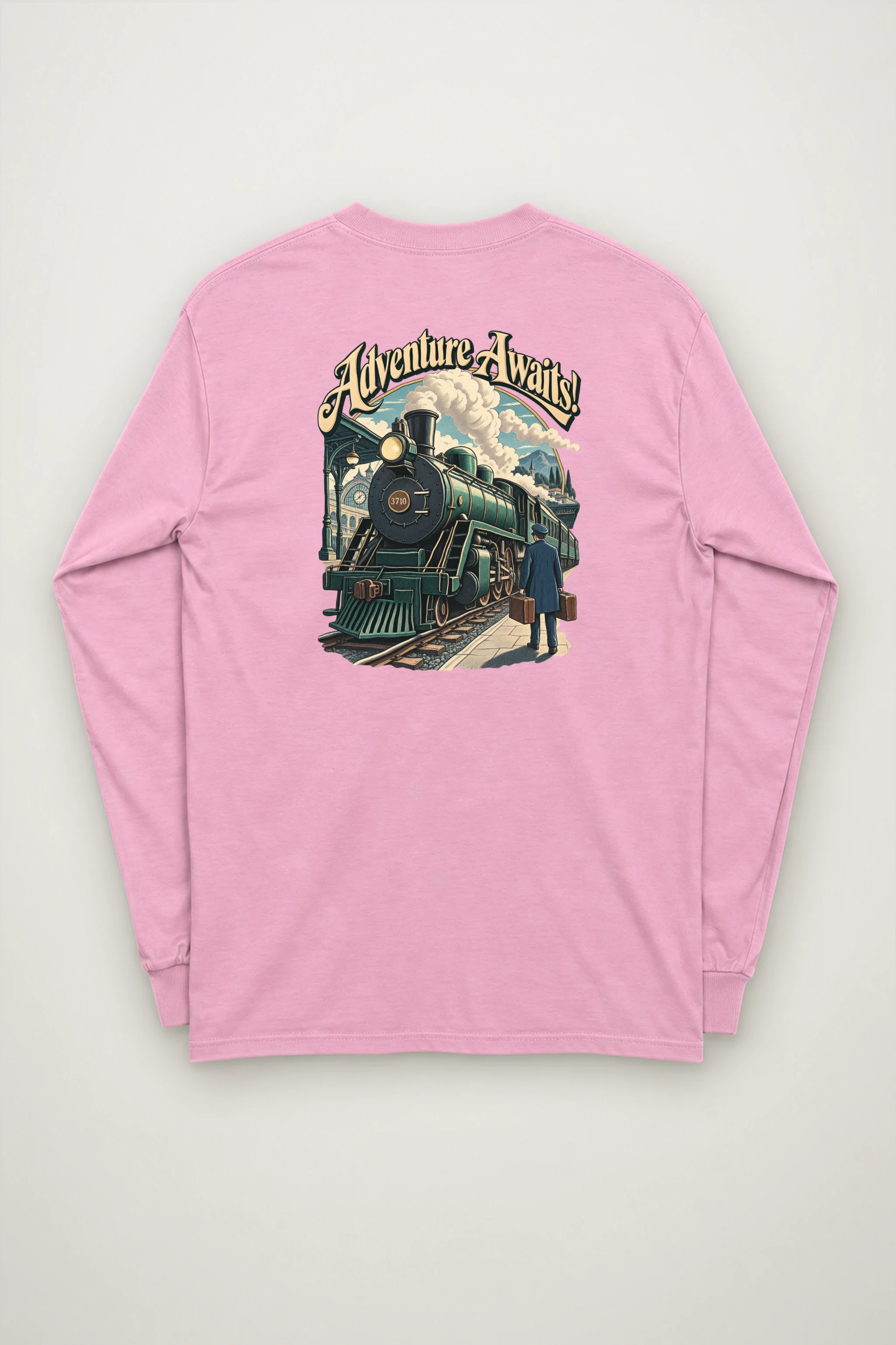 "Steamline Departure" Unisex Longsleeve T-shirt