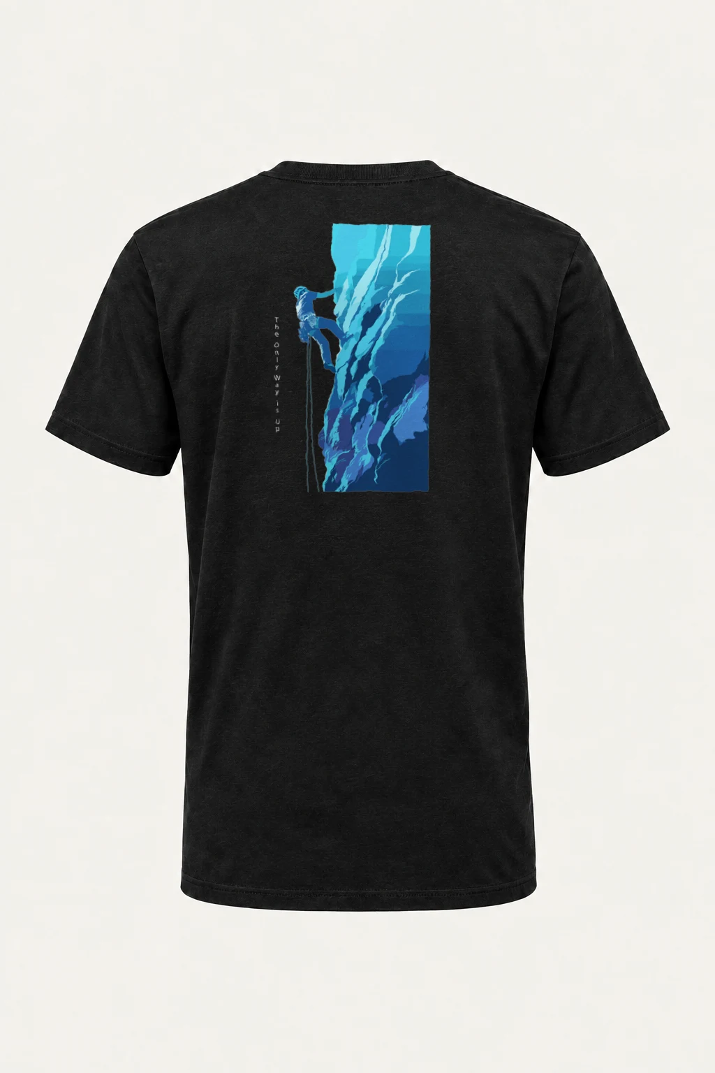 "Steep Ascent" Heavyweight Unisex Crewneck T-shirt | Gildan 5000