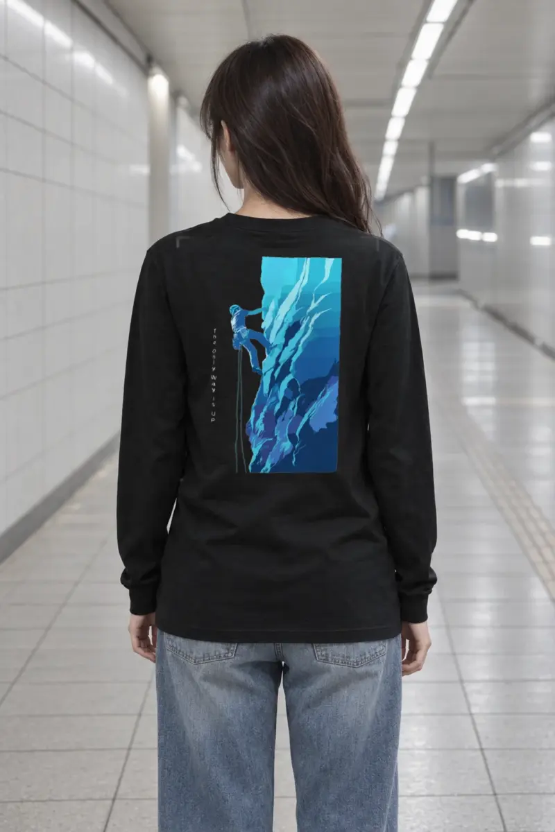 "Steep Ascent" Unisex Longsleeve T-shirt