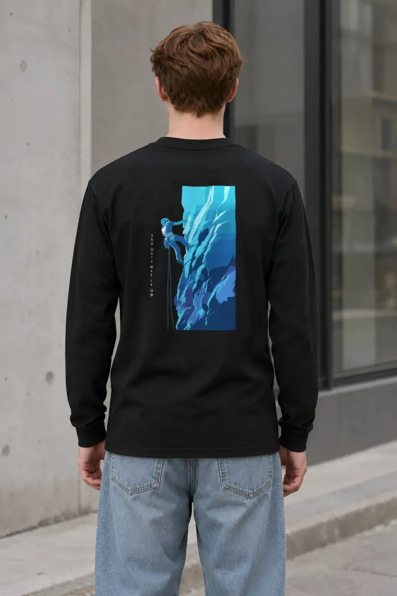 "Steep Ascent" Unisex Longsleeve T-shirt