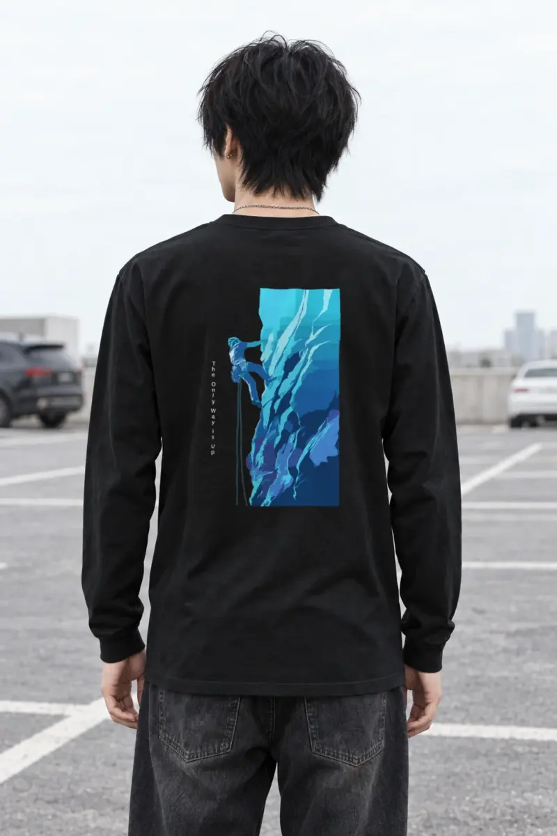 "Steep Ascent" Unisex Longsleeve T-shirt