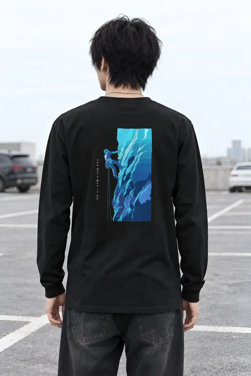 "Steep Ascent" Unisex Longsleeve T-shirt