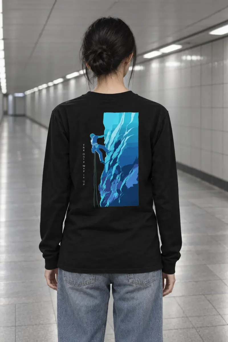 "Steep Ascent" Unisex Longsleeve T-shirt