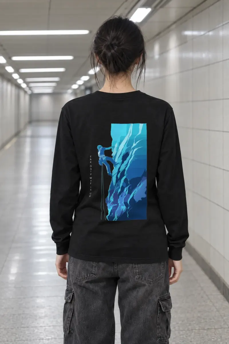 "Steep Ascent" Unisex Longsleeve T-shirt