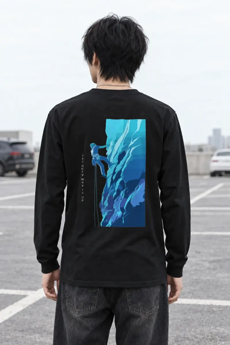 "Steep Ascent" Unisex Longsleeve T-shirt