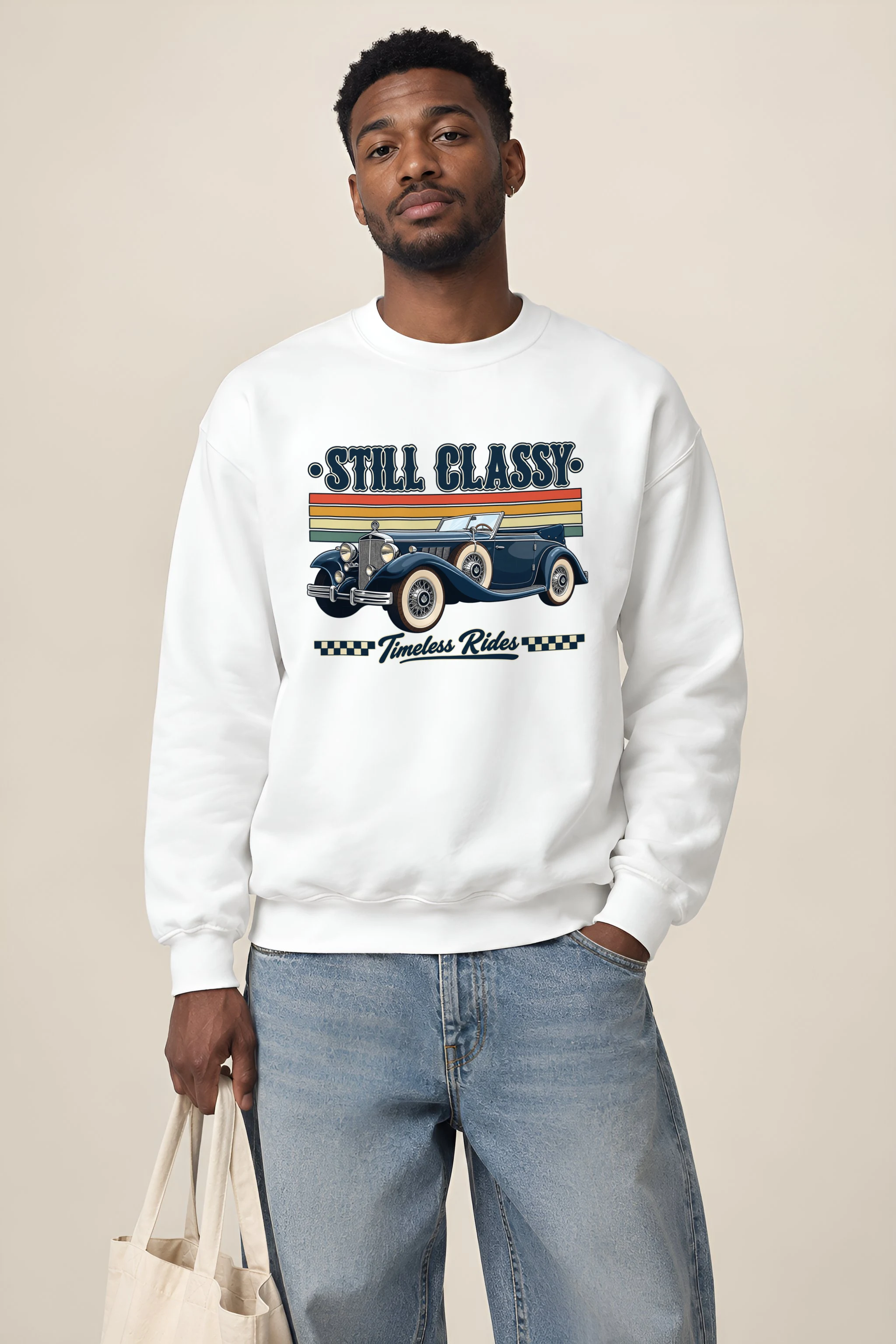 "Still Classy" 1 Crewneck Sweatshirt