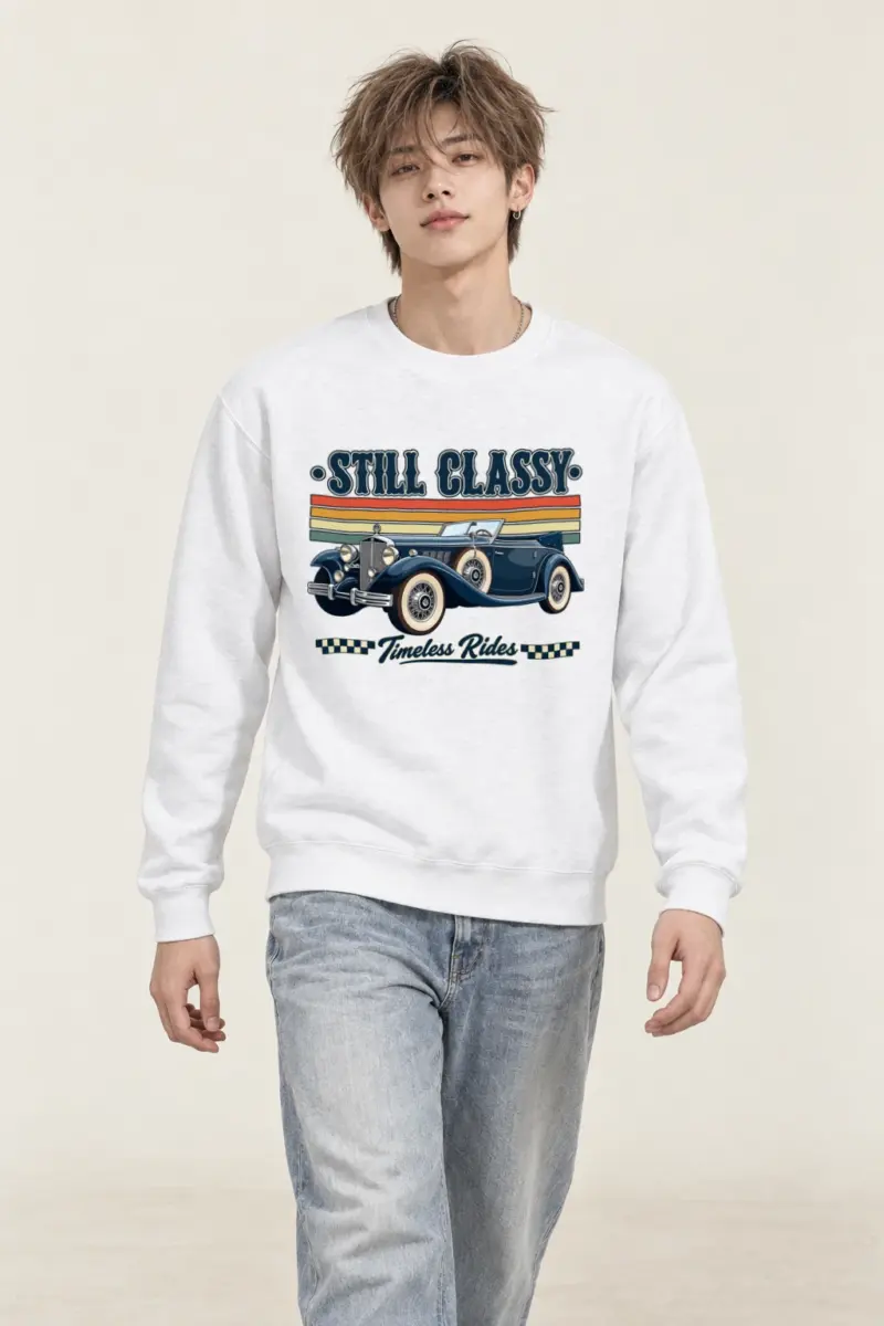 "Still Classy" Heavy Blend Unisex Crewneck Sweatshirt