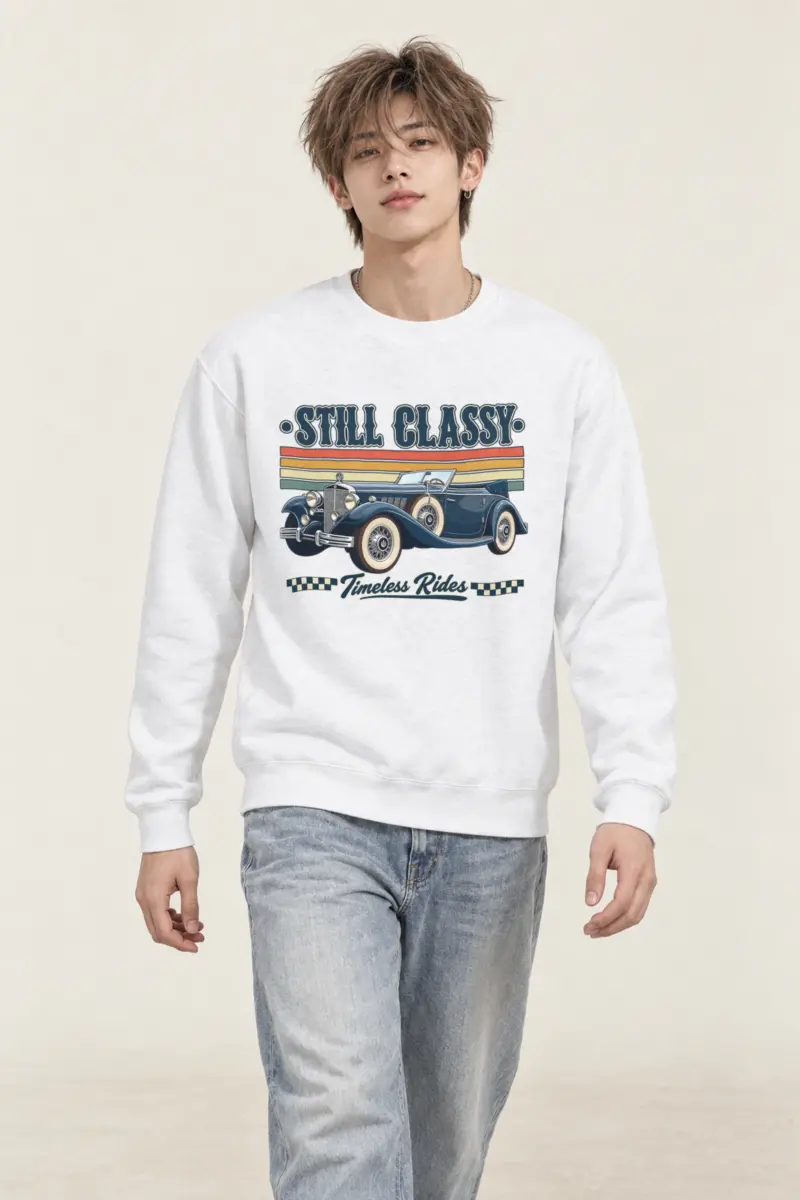 "Still Classy" Heavy Blend Unisex Crewneck Sweatshirt