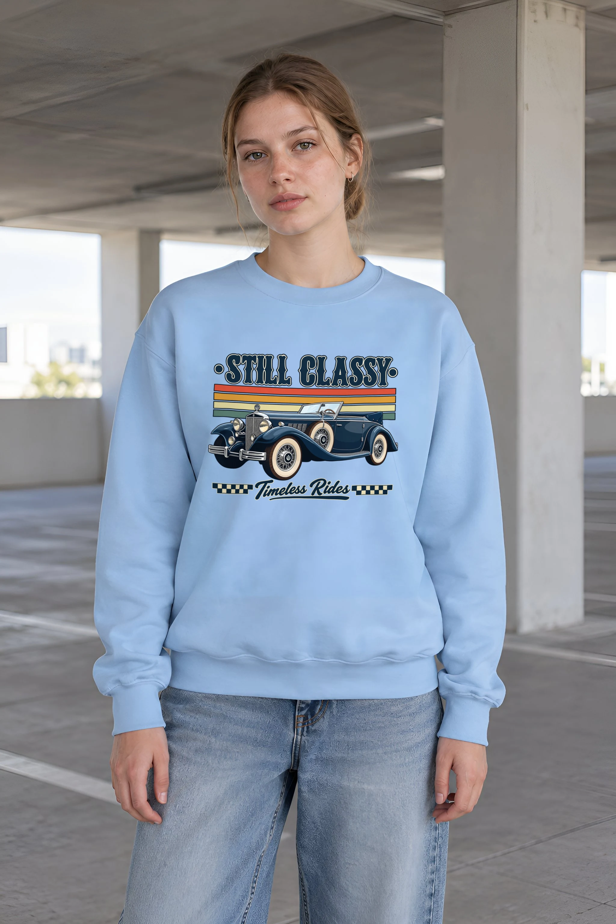 "Still Classy" 1 Crewneck Sweatshirt