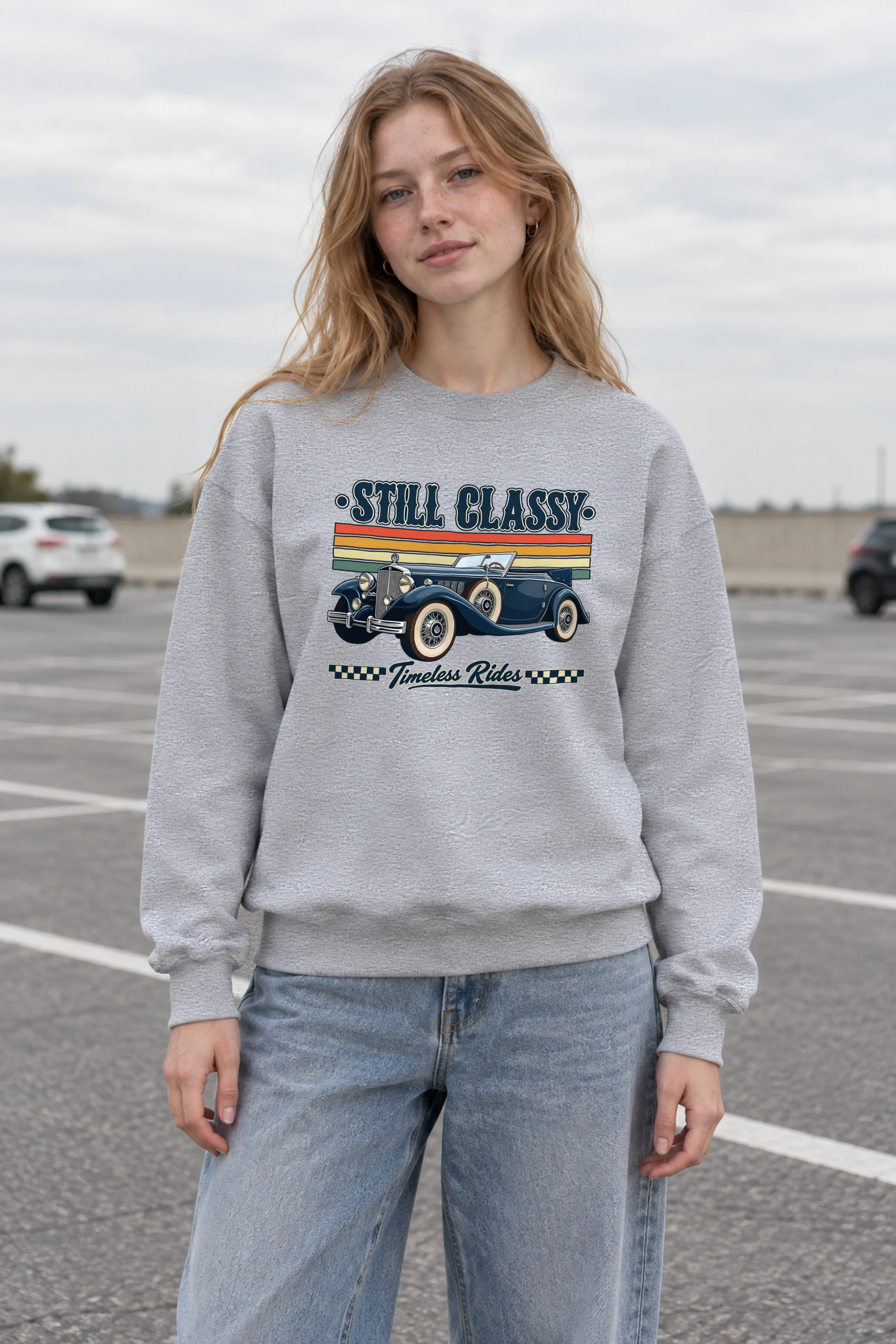 "Still Classy" 1 Crewneck Sweatshirt