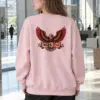 "Still Cool Eagle" Heavy Blend Unisex Crewneck Sweatshirt | Gildan 18000