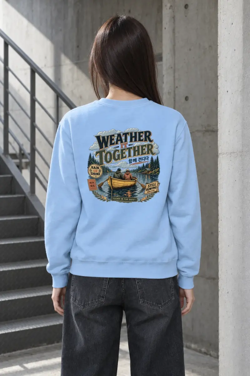 "Still Rowing" Heavy Blend Unisex Crewneck Sweatshirt