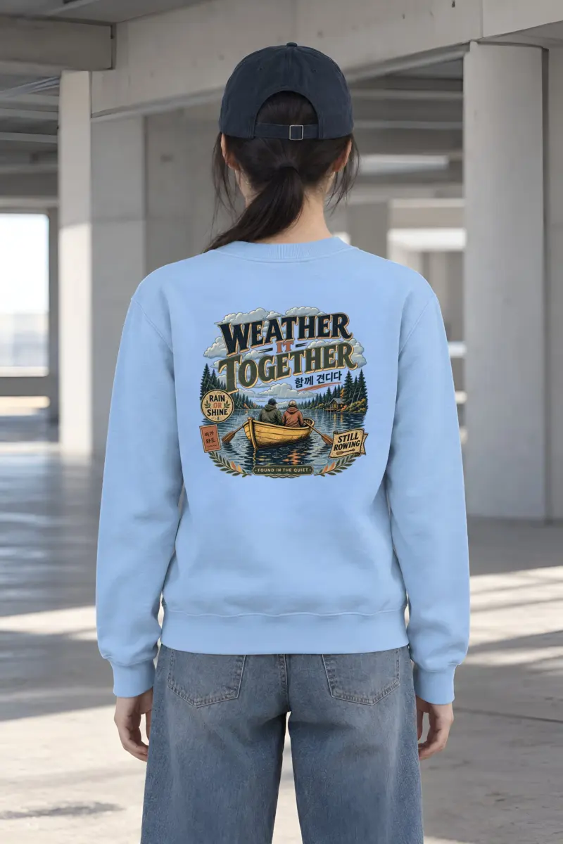"Still Rowing" Heavy Blend Unisex Crewneck Sweatshirt
