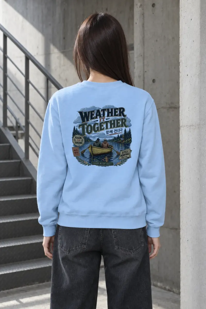 "Still Rowing" Heavy Blend Unisex Crewneck Sweatshirt