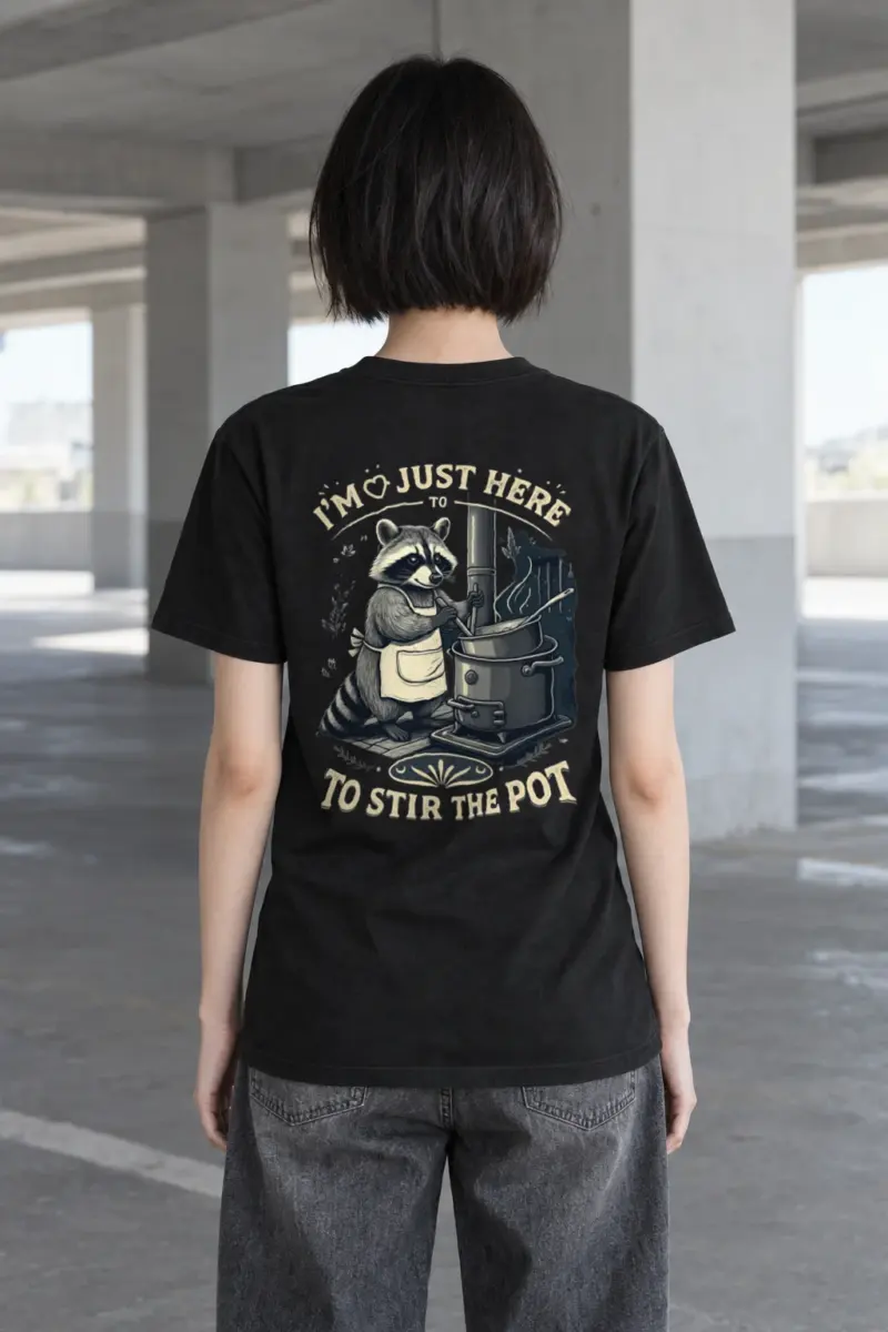 "Stir The Pot" Heavyweight Unisex Crewneck T-shirt