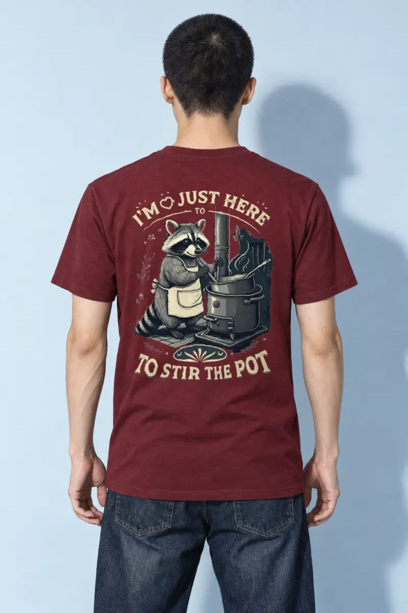 "Stir The Pot" Heavyweight Unisex Crewneck T-shirt | Gildan 5000