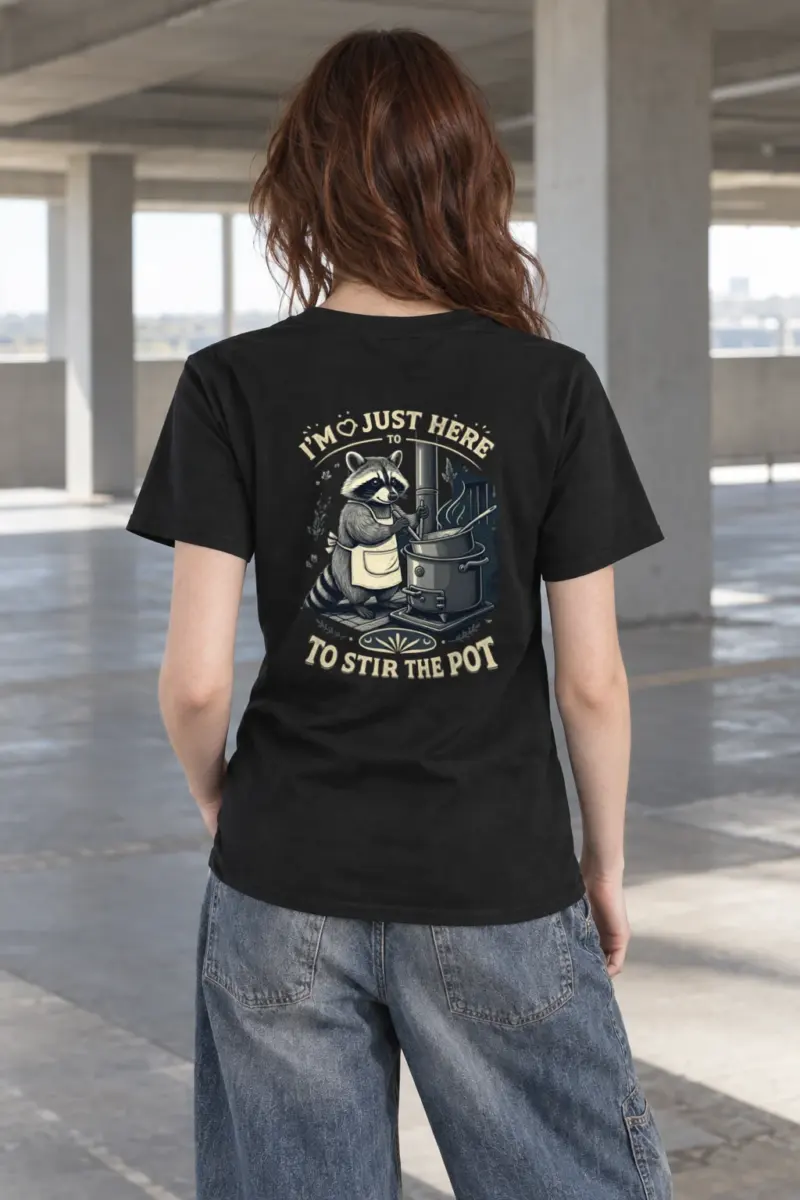 "Stir The Pot" Heavyweight Unisex Crewneck T-shirt