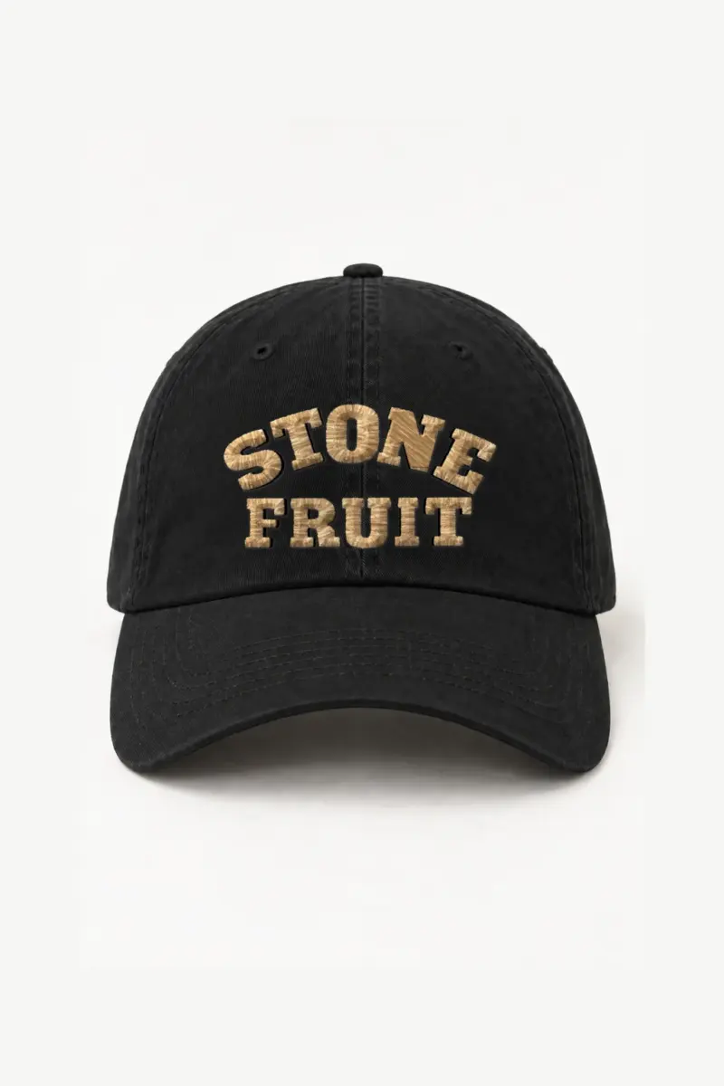 "Stone Fruit" Classic Dad Hat · Embroidered | Yupoong 6245CM