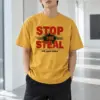 "Stop The Steal Korea" Heavyweight Unisex Crewneck T-shirt | Gildan 5000