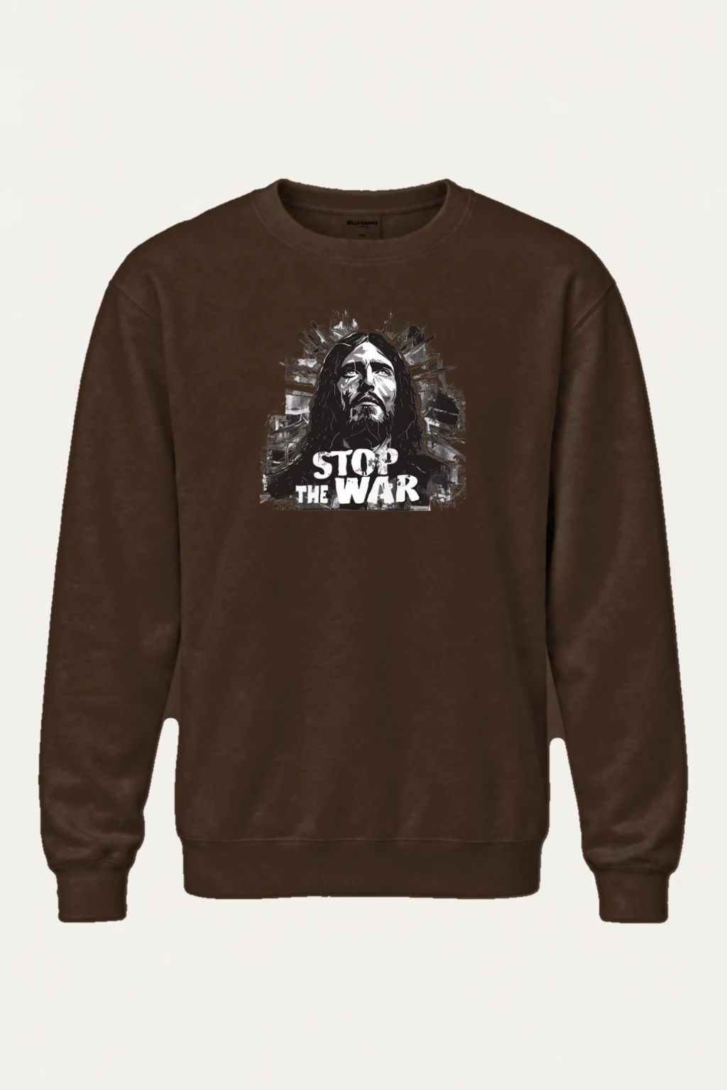 "Stop The War" Heavy Blend Unisex Crewneck Sweatshirt | Gildan 18000