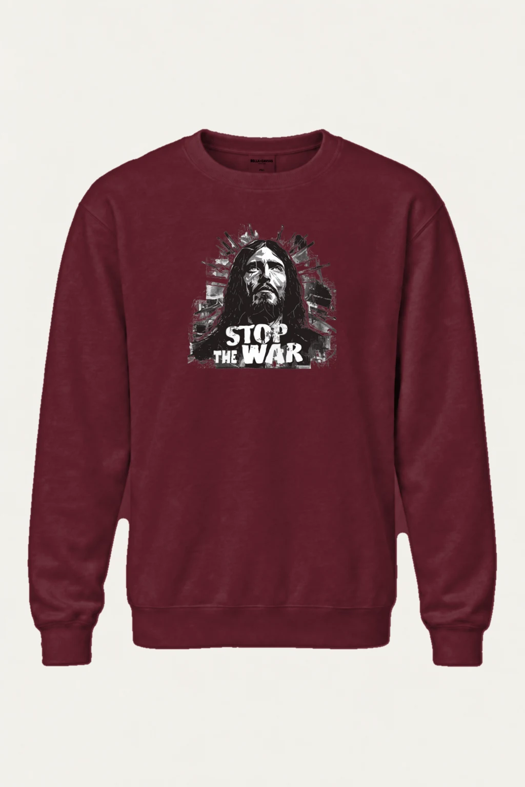 "Stop The War" Heavy Blend Unisex Crewneck Sweatshirt | Gildan 18000