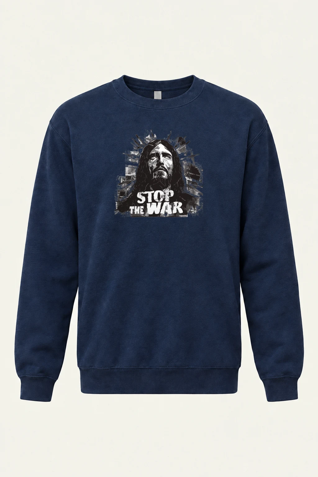 "Stop The War" Heavy Blend Unisex Crewneck Sweatshirt | Gildan 18000