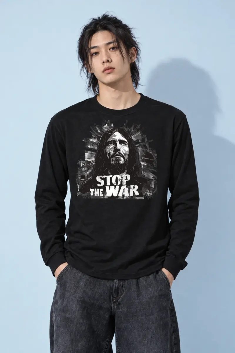 "Stop The War" Unisex Longsleeve T-shirt