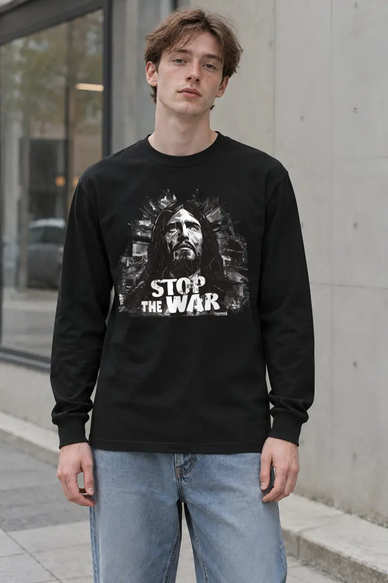 "Stop The War" Unisex Longsleeve T-shirt