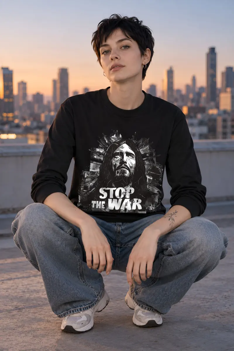 "Stop The War" Unisex Longsleeve T-shirt