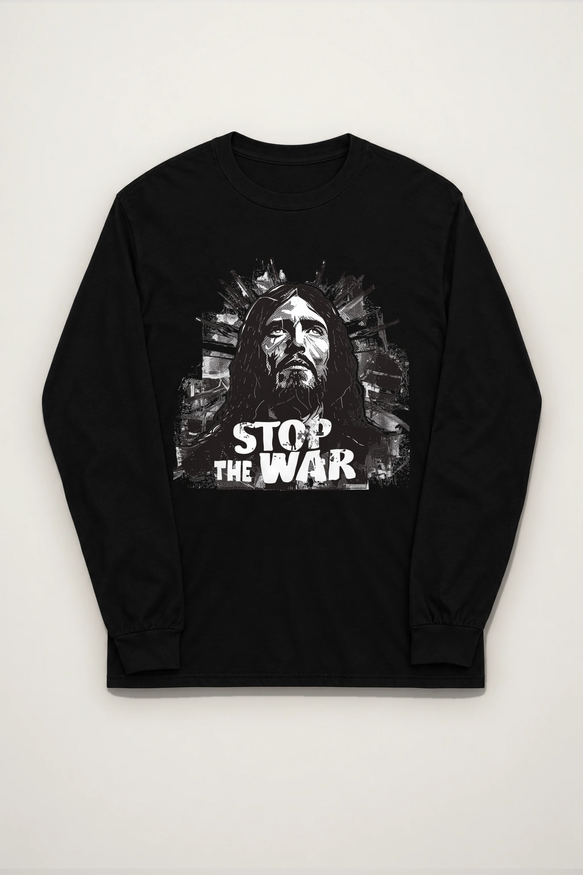 "Stop The War" Unisex Longsleeve T-shirt