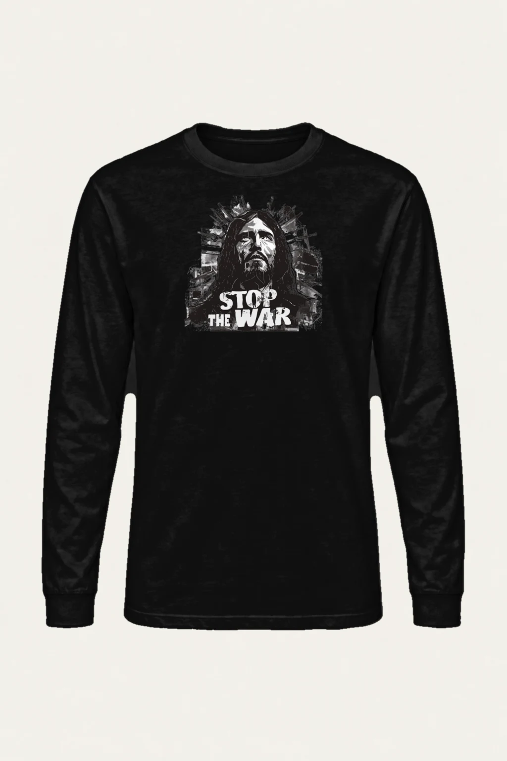 "Stop The War" Unisex Longsleeve T-shirt | Gildan 2400