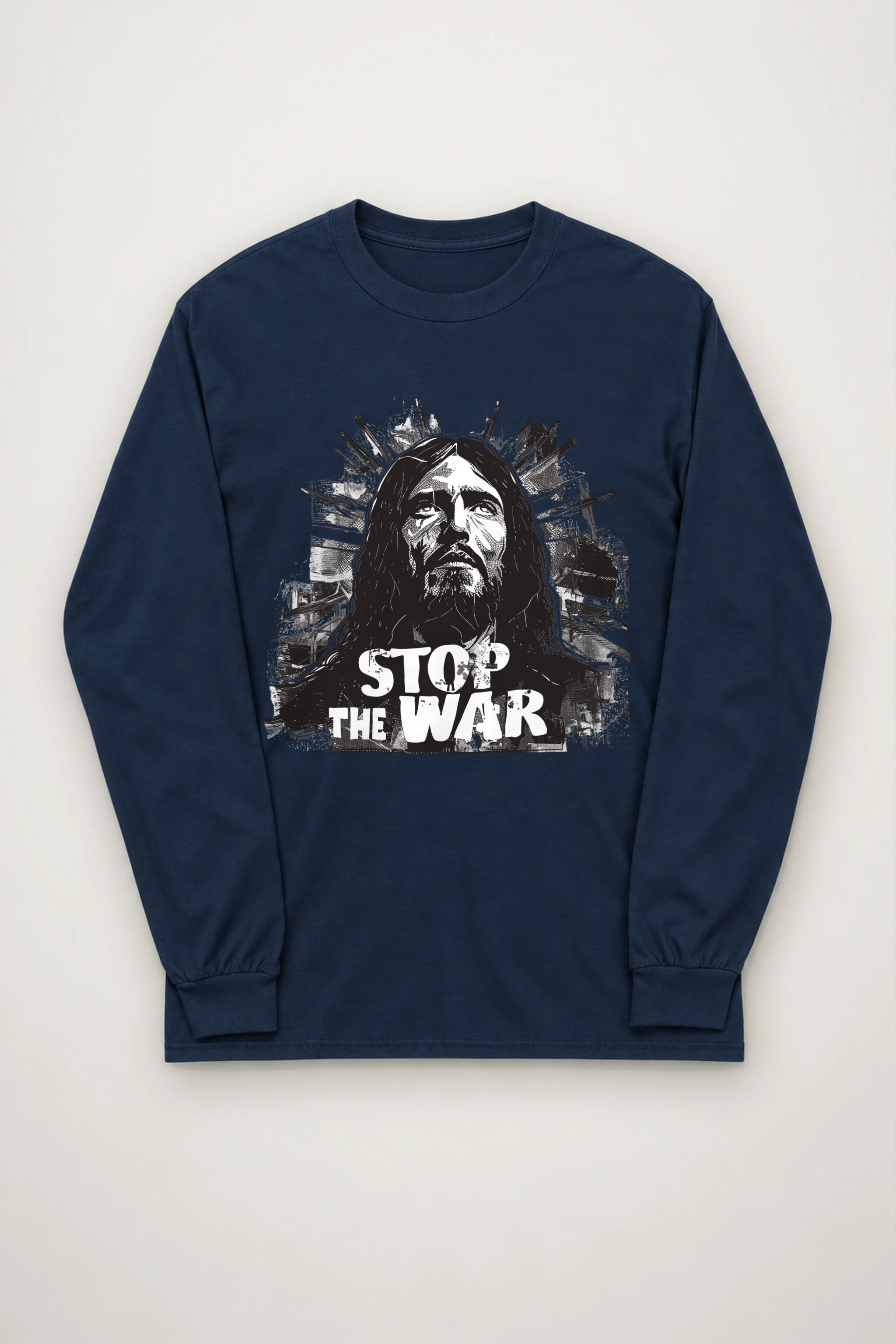 "Stop The War" Unisex Longsleeve T-shirt