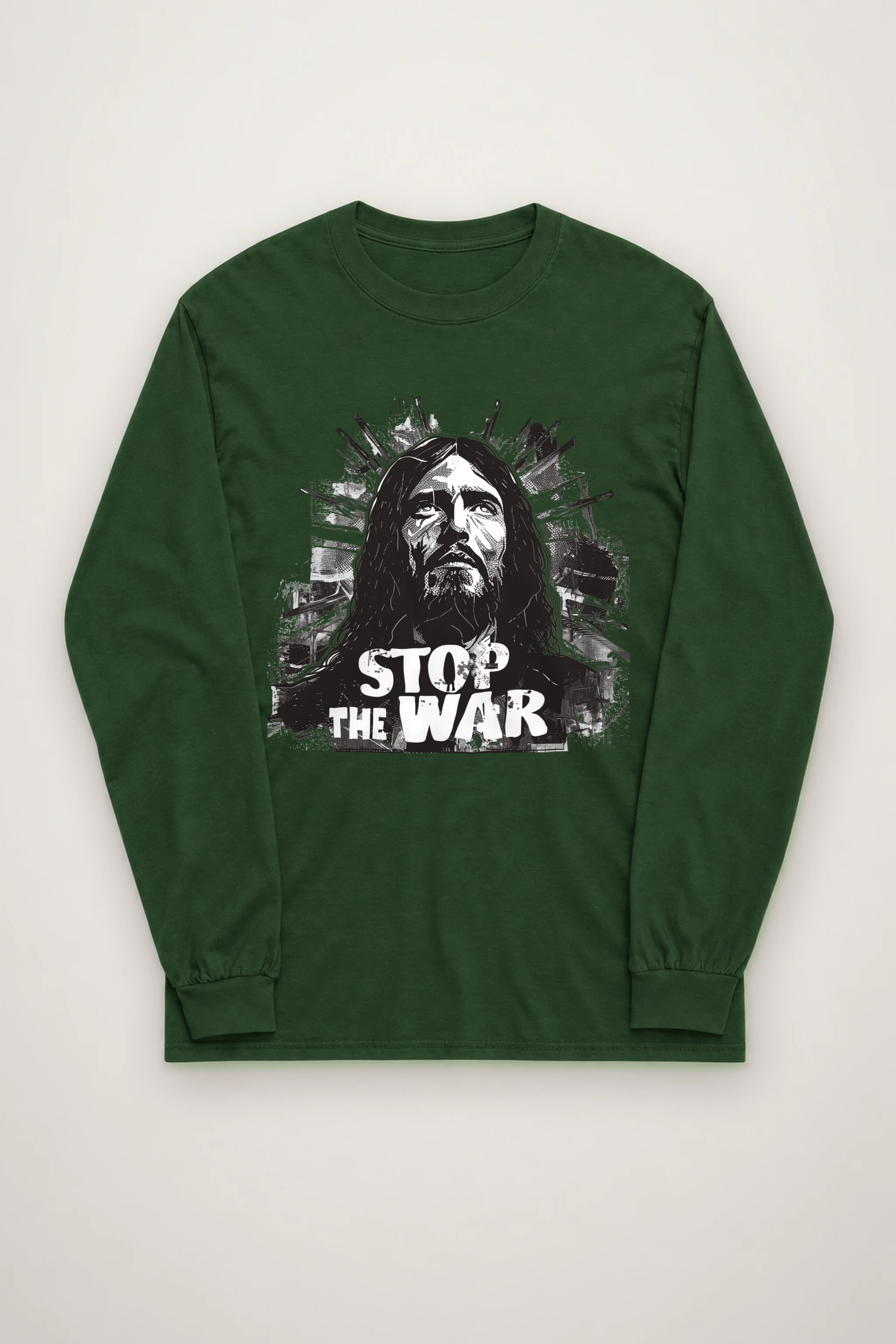 "Stop The War" Unisex Longsleeve T-shirt