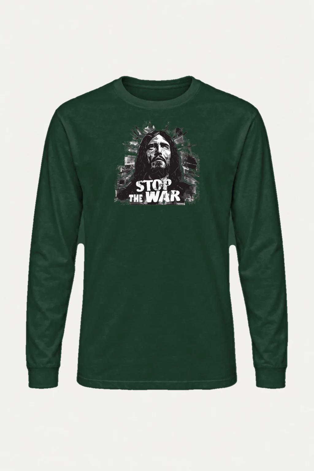 "Stop The War" Unisex Longsleeve T-shirt | Gildan 2400