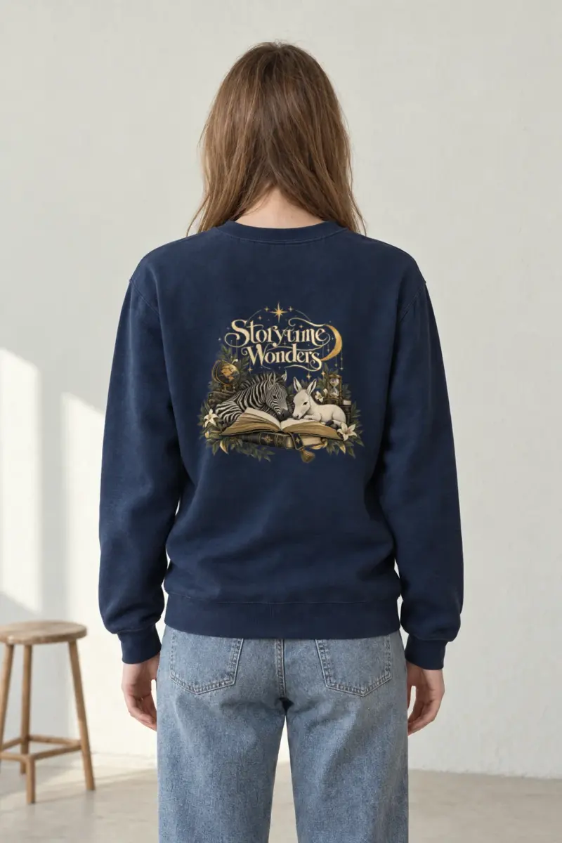"Storytime Wonders" Heavy Blend Unisex Crewneck Sweatshirt