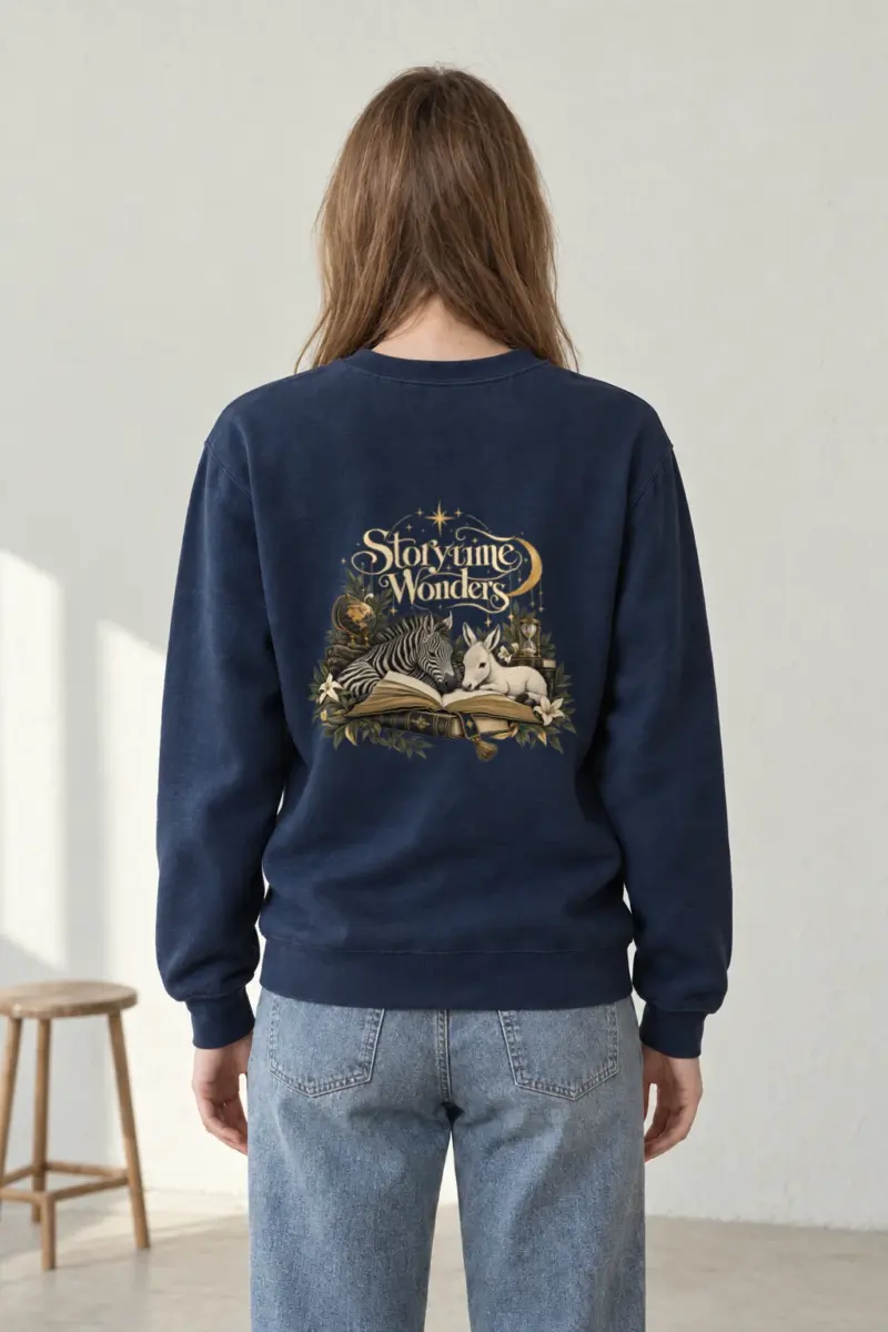 "Storytime Wonders" Heavy Blend Unisex Crewneck Sweatshirt