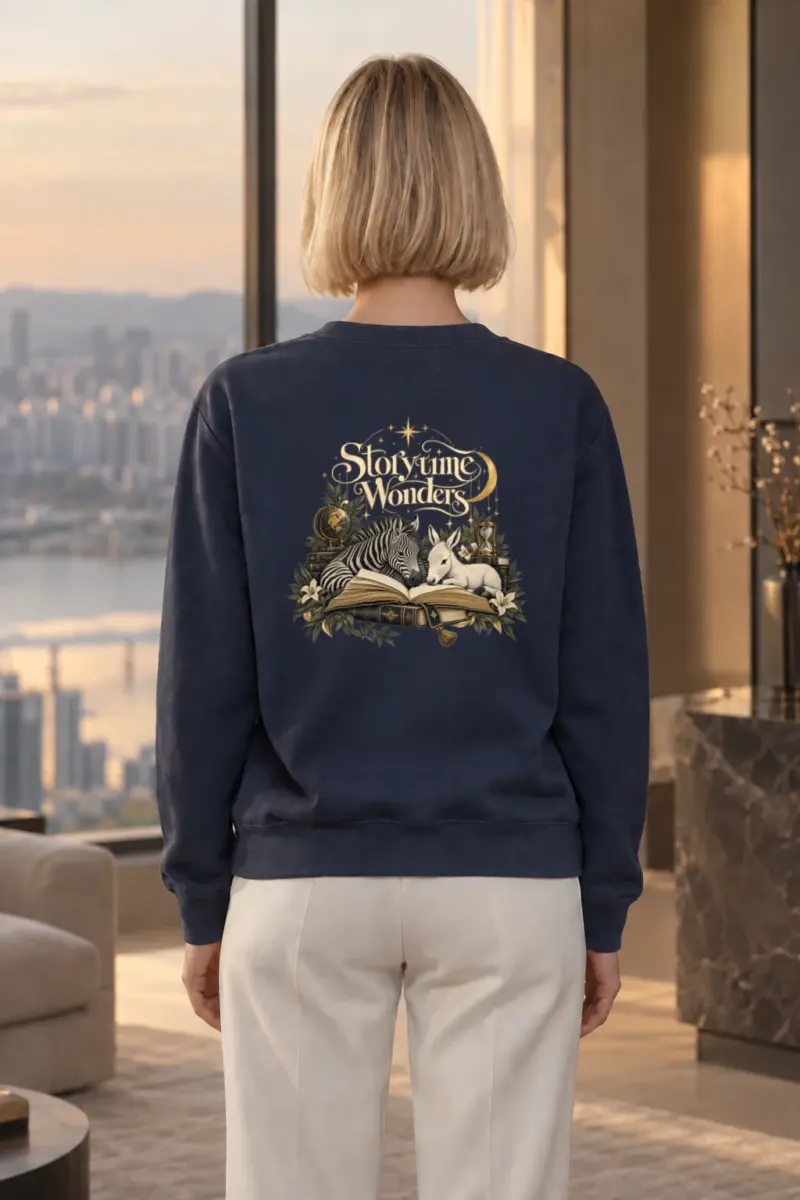 "Storytime Wonders" Heavy Blend Unisex Crewneck Sweatshirt