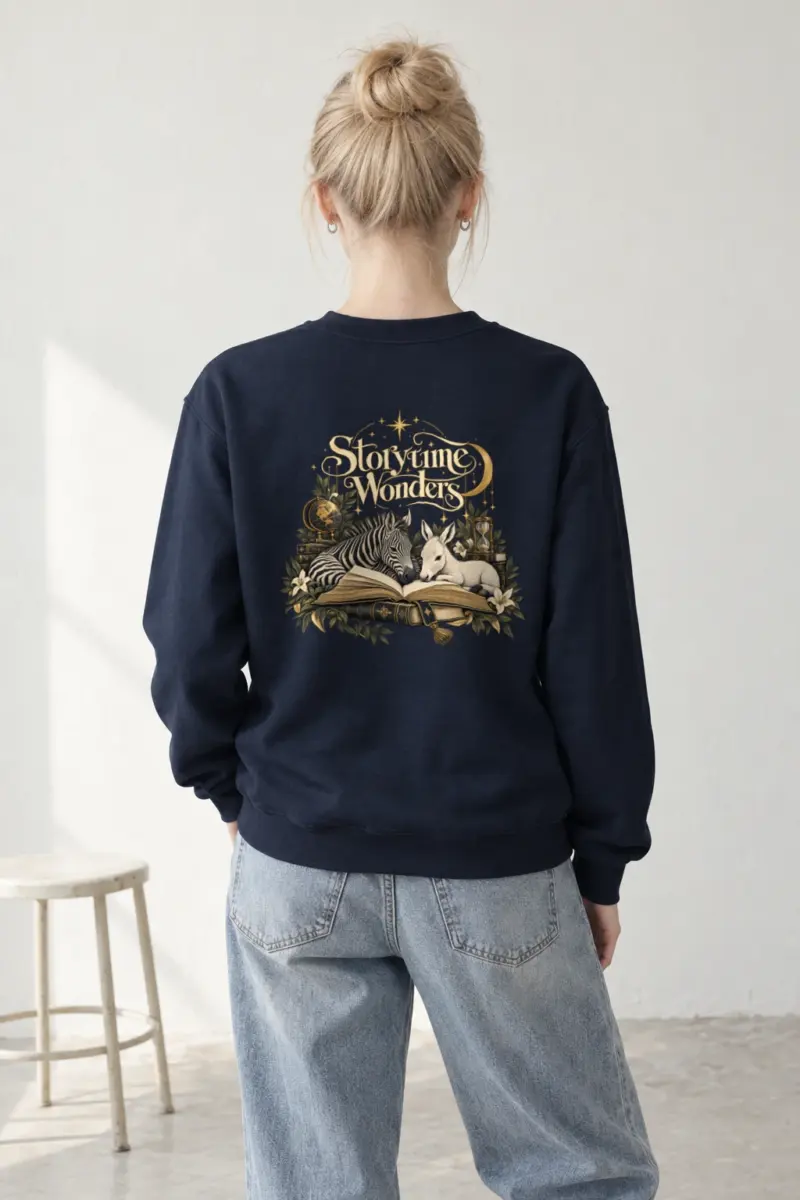 "Storytime Wonders" Heavy Blend Unisex Crewneck Sweatshirt