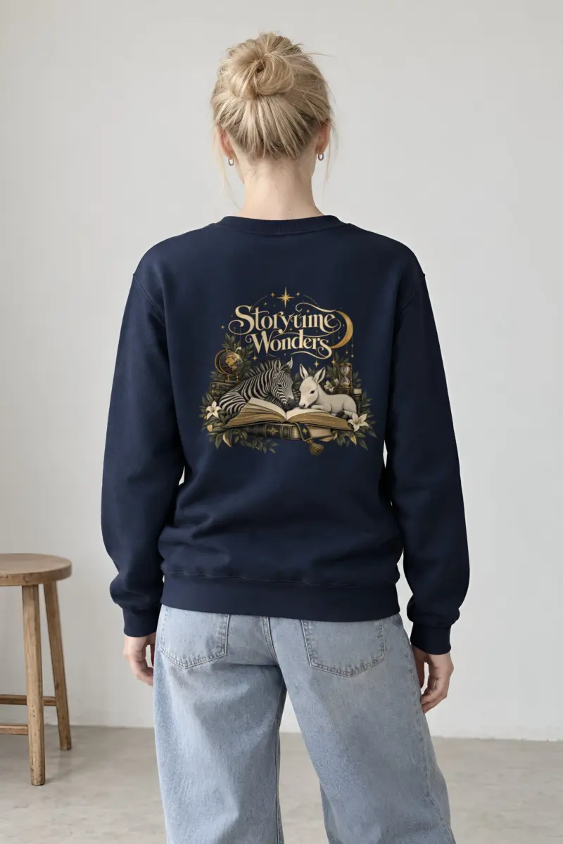 "Storytime Wonders" Heavy Blend Unisex Crewneck Sweatshirt
