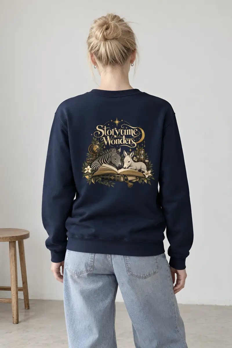 "Storytime Wonders" Heavy Blend Unisex Crewneck Sweatshirt